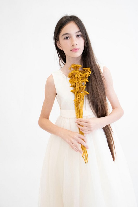 ANABELLA formal dress - Peach