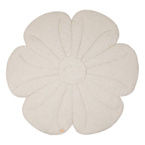 Leinen-Blütenmatte "Sandlilie"