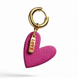 SWEET CRUSH HOOP PINK – Orecchino singolo