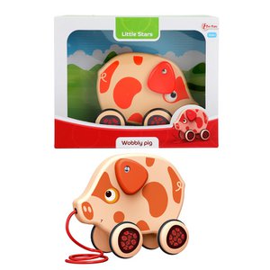 Toi Toys Ziehfigur Wackelschwein
