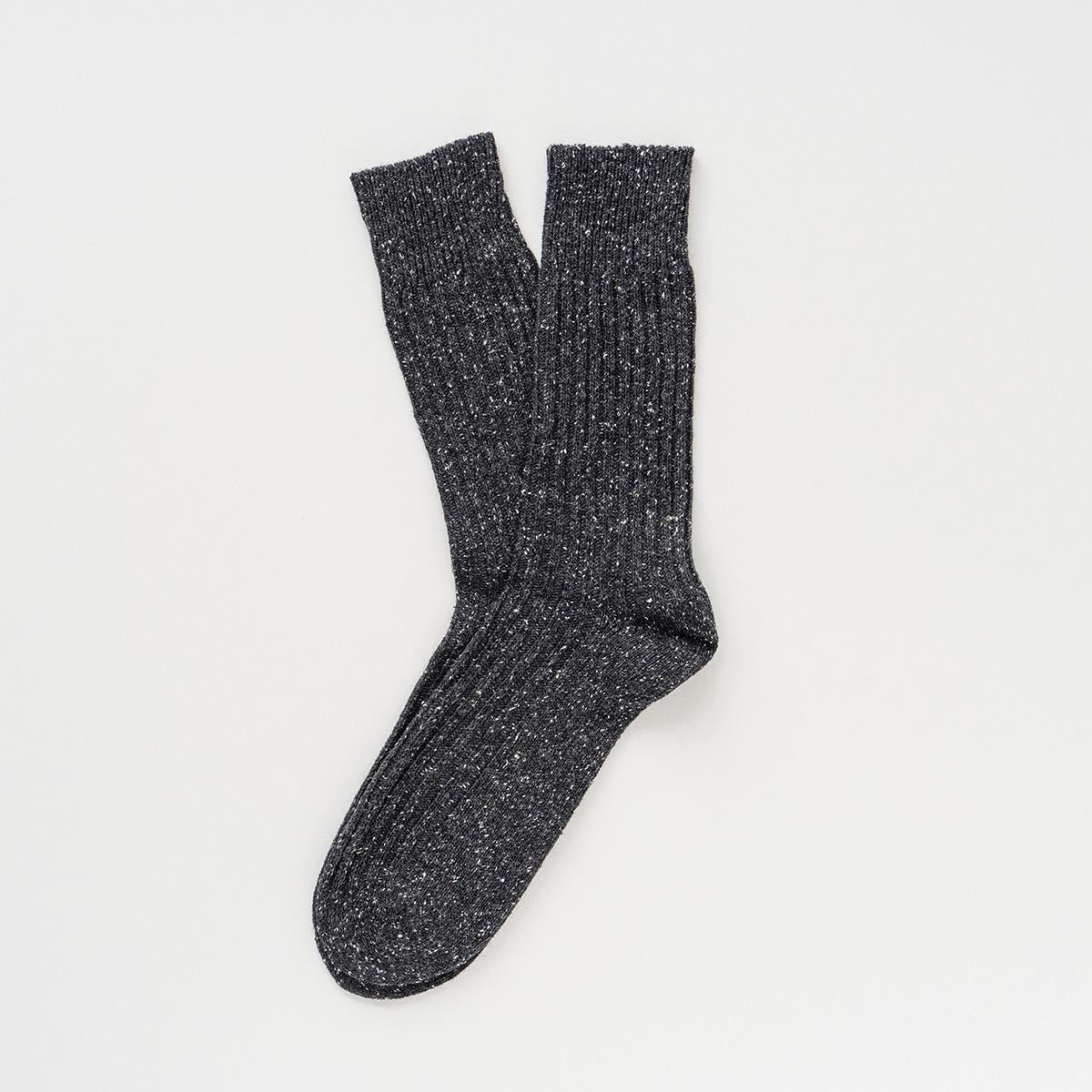KLUE DUST STAR Socken aus Seide und Wolle | Schwarz