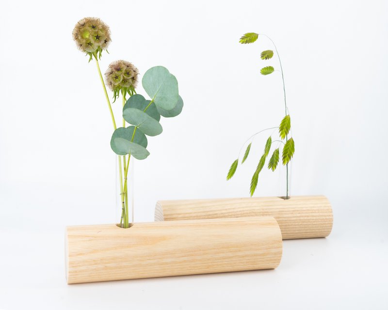 Vase Violet Ask træ
