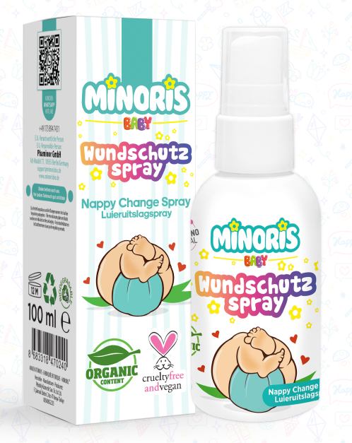 MINORIS BABY SPRAY PER irritazione da pannolino 1OOML
