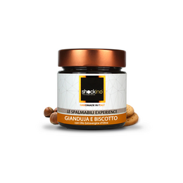 Artisanal Gianduja and Biscuit spreadable cream