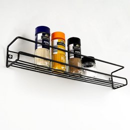 Wall shelf metal 40x6.5x6.5cm