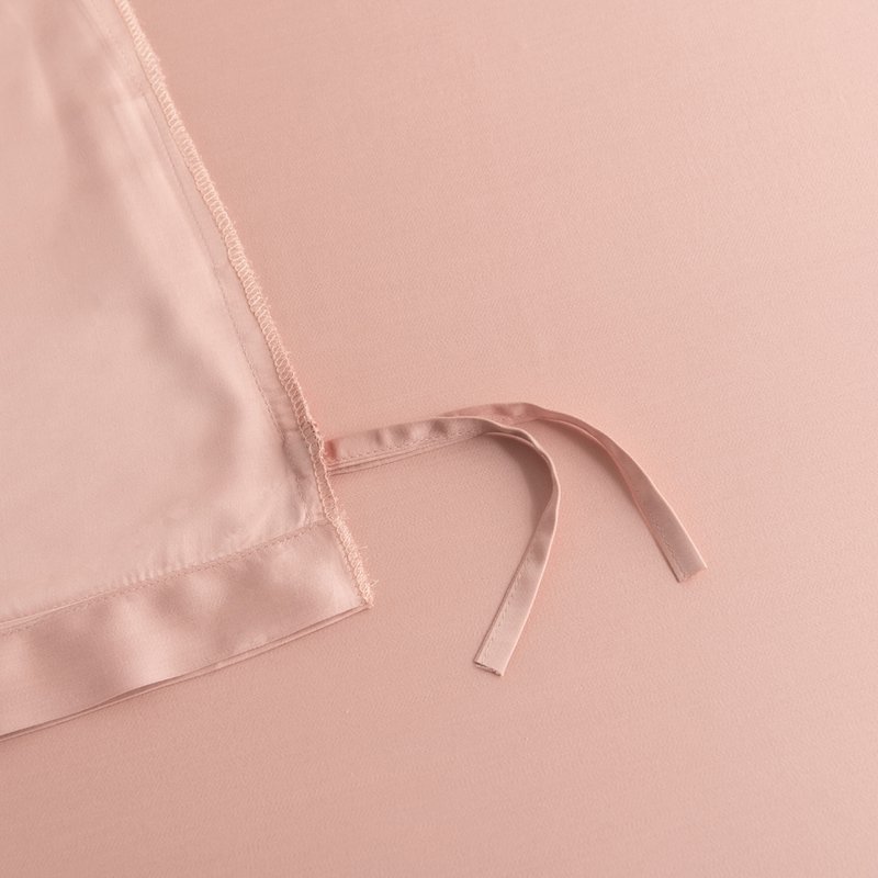 Copripiumino in bambù rosa Premium - 400TC Tanboocel - 100% bambù - Rosa coccola