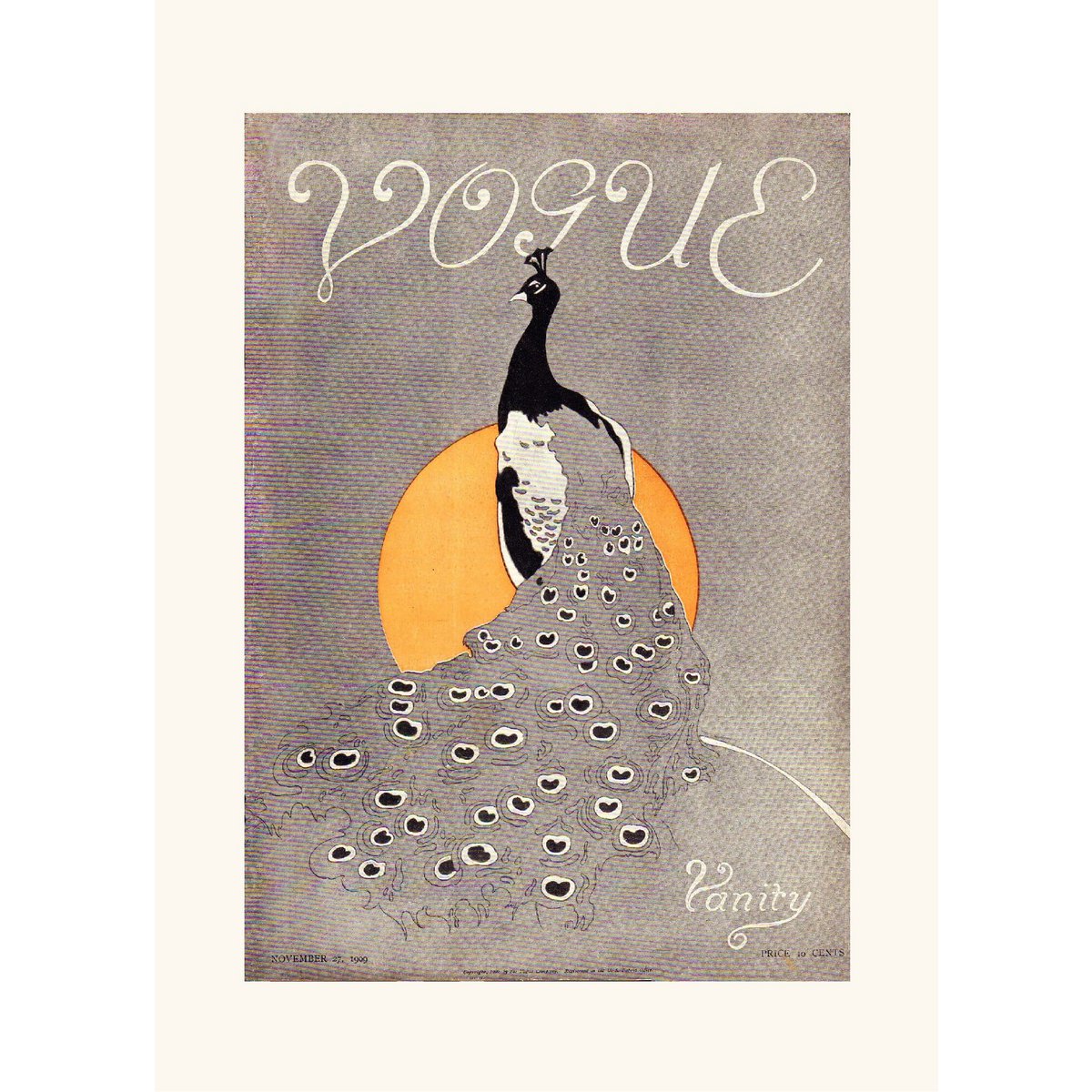 Poster Vogue Magazine - Vintage