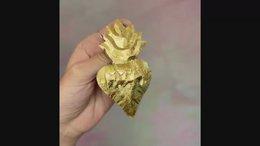 Mini Sacred Heart Gold Stachelbalte
