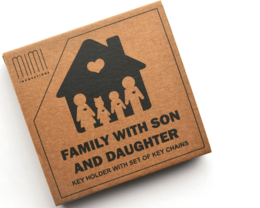 Famiglia di portachiavi e portachiavi