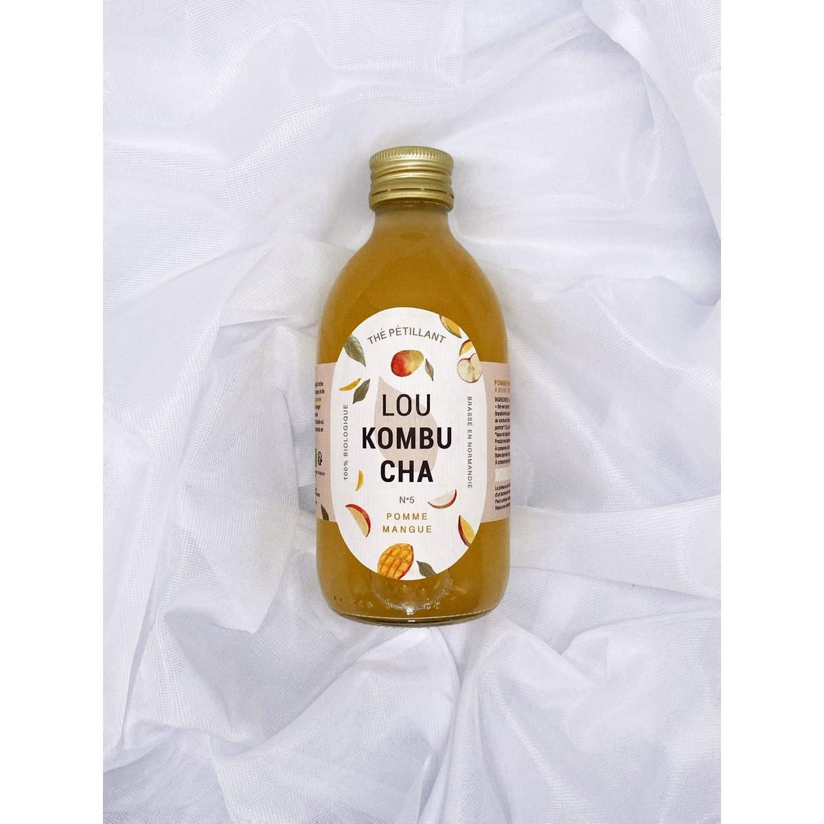 Lou Kombucha Nr. 5 - Apfel, Mango