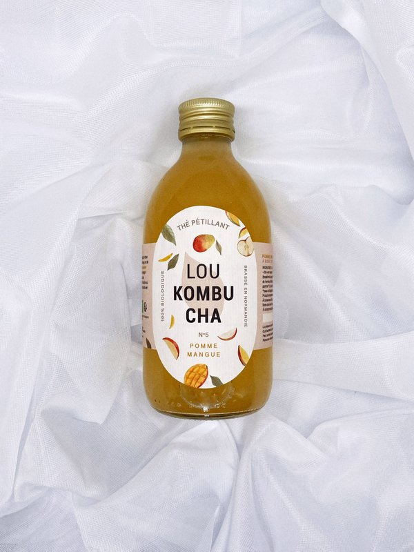 Lou Kombucha n°5 - Apple, Mango