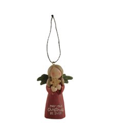 Resin angel Sweet Christmas 8,5 cm Isabelle Rose