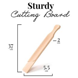 Wooden Salami Cutting Board - Serving board 37x5.5 cm