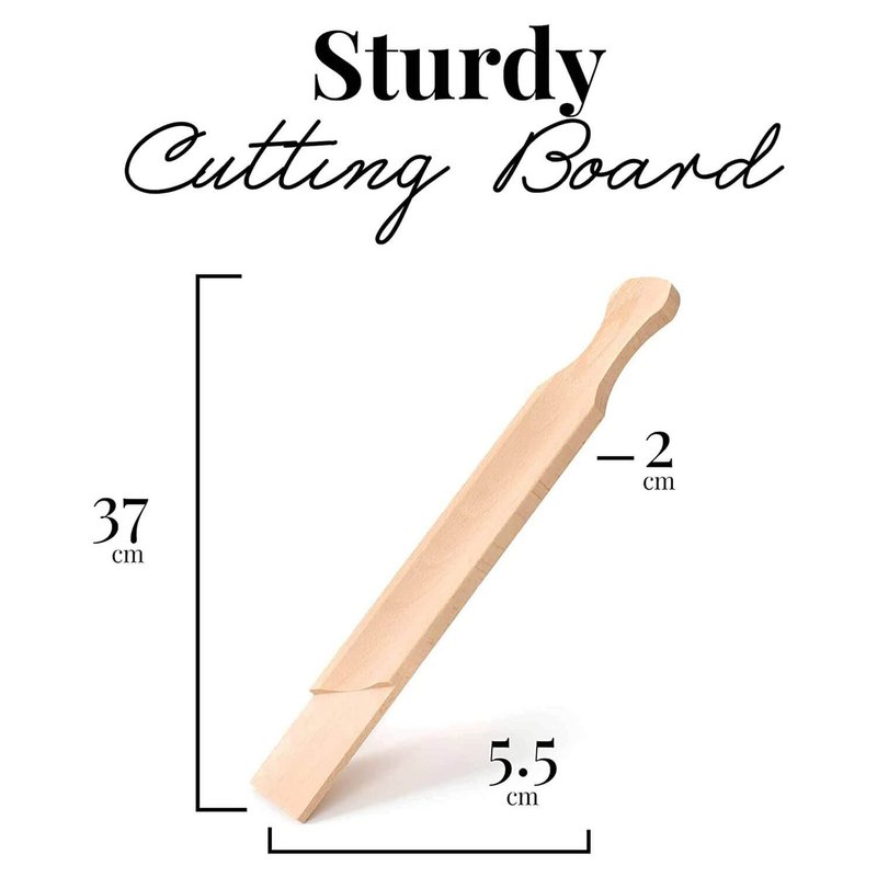 Wooden Salami Cutting Board - Serving board 37x5.5 cm