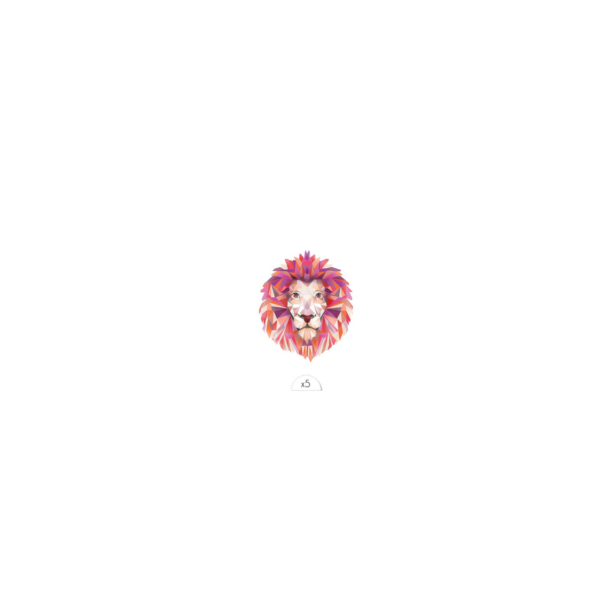 Tatuaje temporal: León