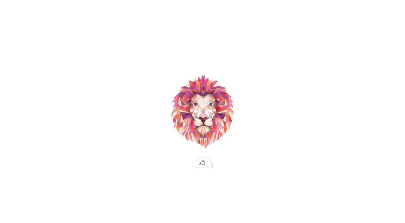 Tatuaje temporal: León
