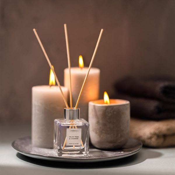 Duftpinde fløjl rose & cashmere 100 ml