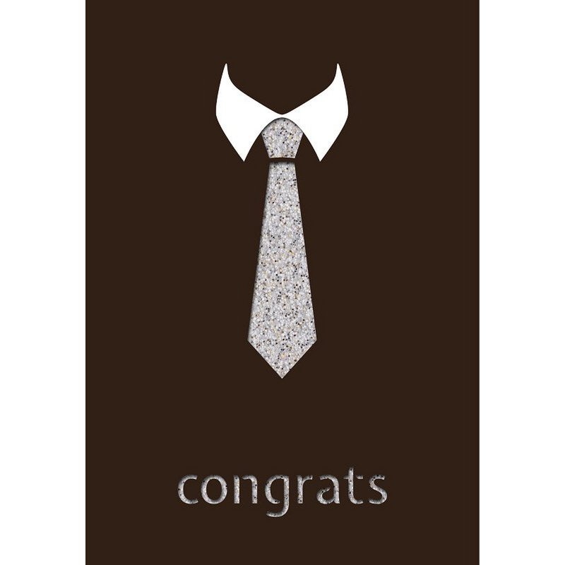 Wenskaart Paper Deluxe "gefeliciteerd"