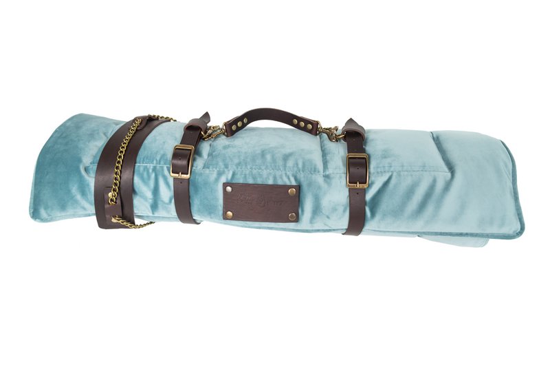 Un repaire, un tapis portable de la marque de chiot moelleuse, du matériau en velours, 15 couleurs, fabriqués à la main!