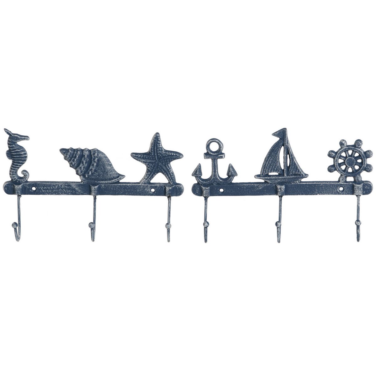CAST IRON COAT RACK 28X5.5X17 2 ASSORT. HF211131