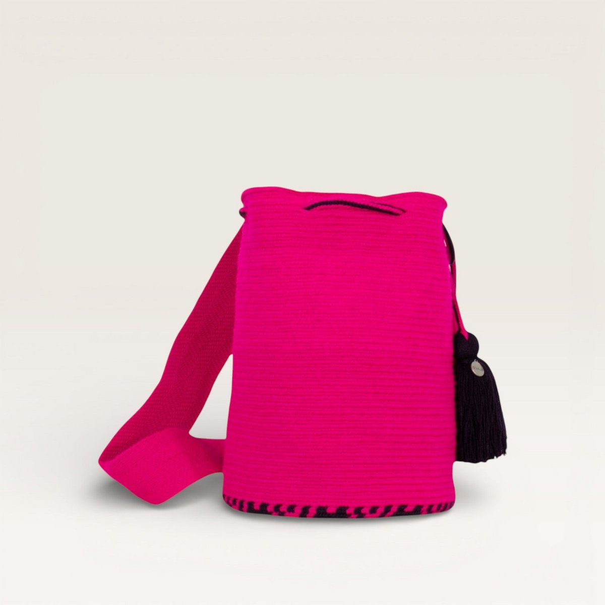 Borsa a tracolla solida L | Magenta