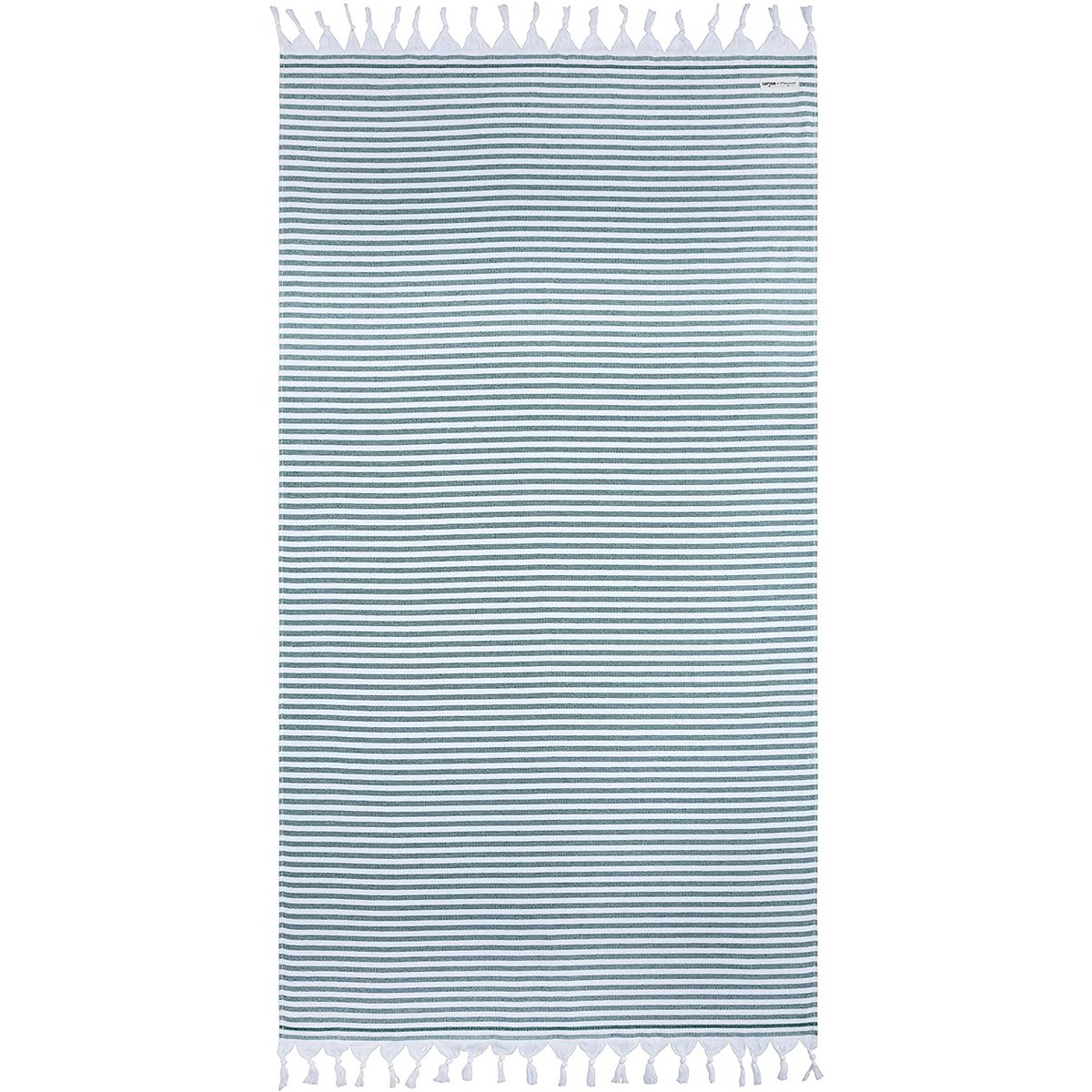 Telo mare in spugna premium 100% cotone 170x90cm Smeraldo