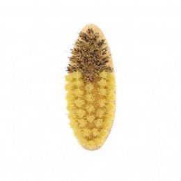 Dirt brush made of wood, fibre