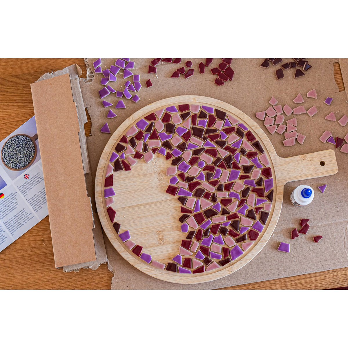 Package de bricolage Mosaic Round Subolar Board