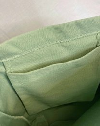 Sacca di tela rima - verde pastello