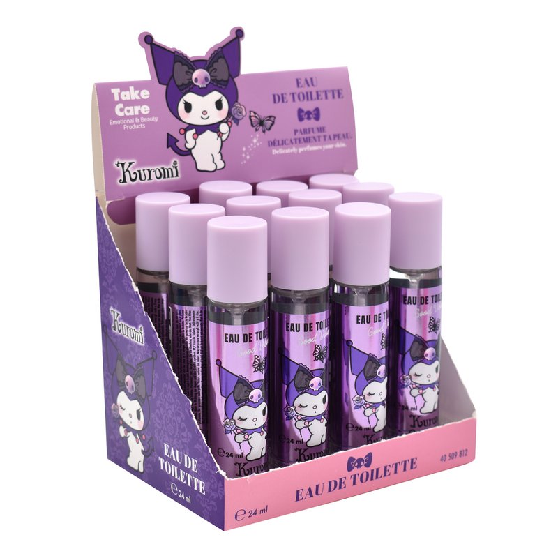 Kuromi, eau de toilette, fragancia, aroma de caramelo, vaporización, niño, ...