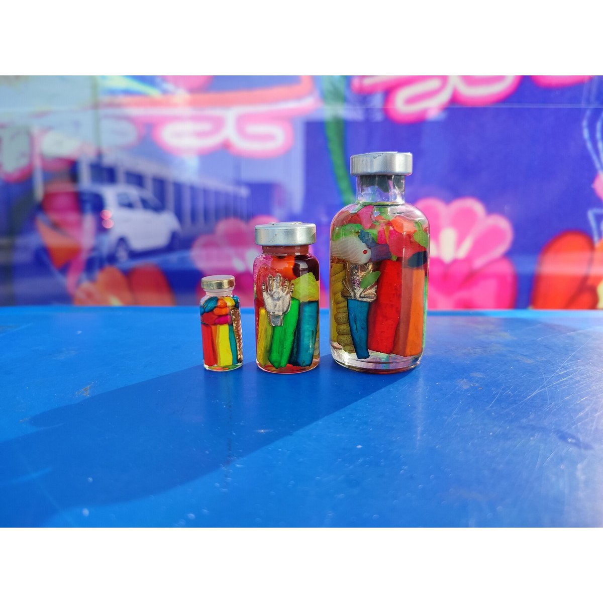Bouteille porte-bonheur, mini