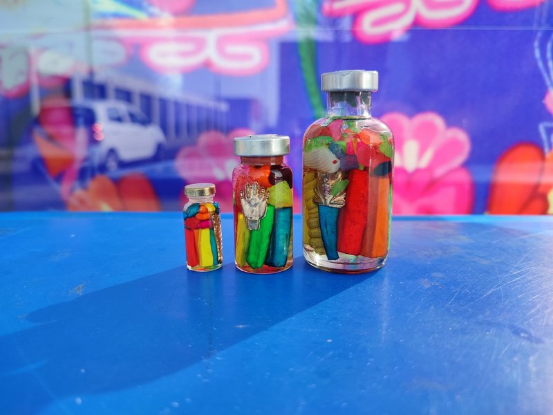 Glücksflasche, Mini