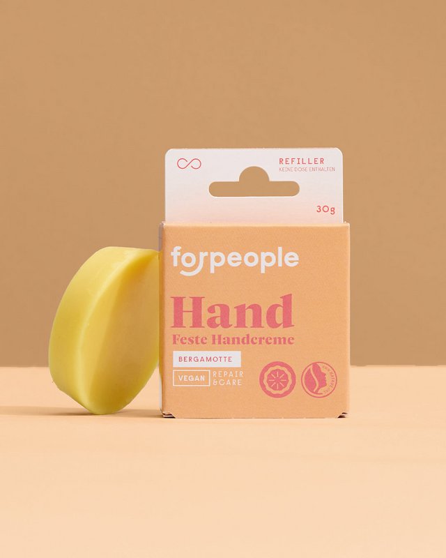 Fast håndcreme påfylder - Bergamot