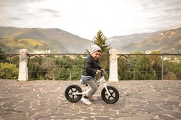 Pista - Steel Balance Bike - 12 EVA Wheels - White - 2/5 years