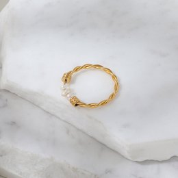 Iaap - Parel Fidget Twist Ring