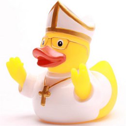 Patito de goma Papa - pato de goma