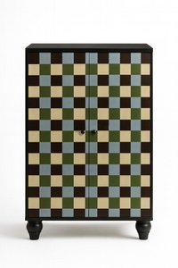 Dressoirkast 2 deuren bedrukt mdf paneel