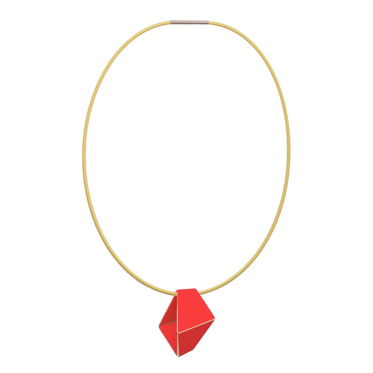 Collana piegata corta