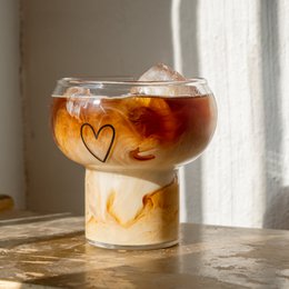 Bubble Glas Herz (VE = 6 Stk)