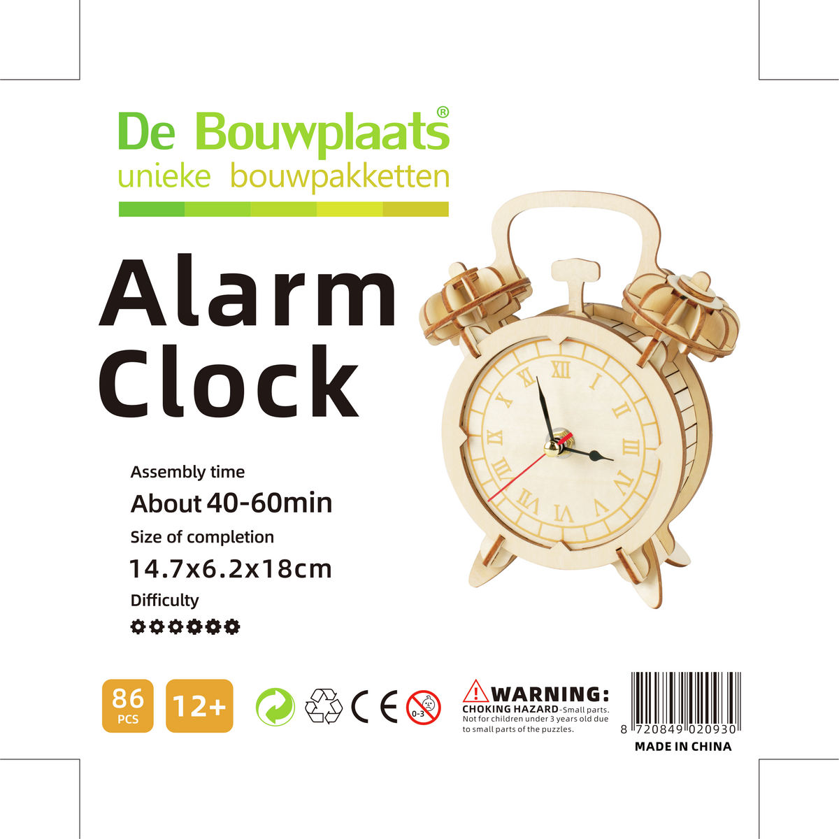 Kit De Construcción Reloj Despertador - Reloj Despertador