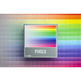Pixels Jigsaw Puzzle (1000 pieces)