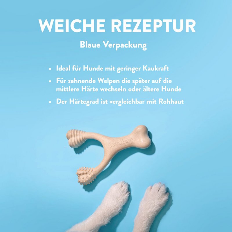 Betterbone Dogs Kauchen -ssmall Soft Classic (bez nylonu, CO2 Neutralnie wyprodukowane w Europie)