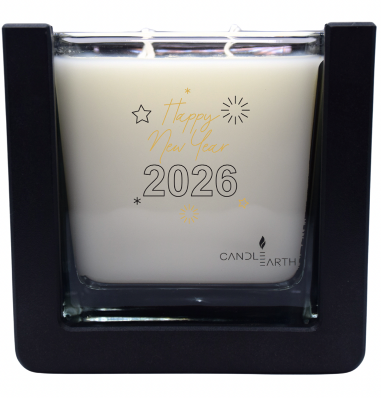 Decoración sorpresa con velas aromáticas - Feliz Año Nuevo - 🍾 Suerte