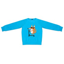 Kids Scooterign Fox Sweatshirt