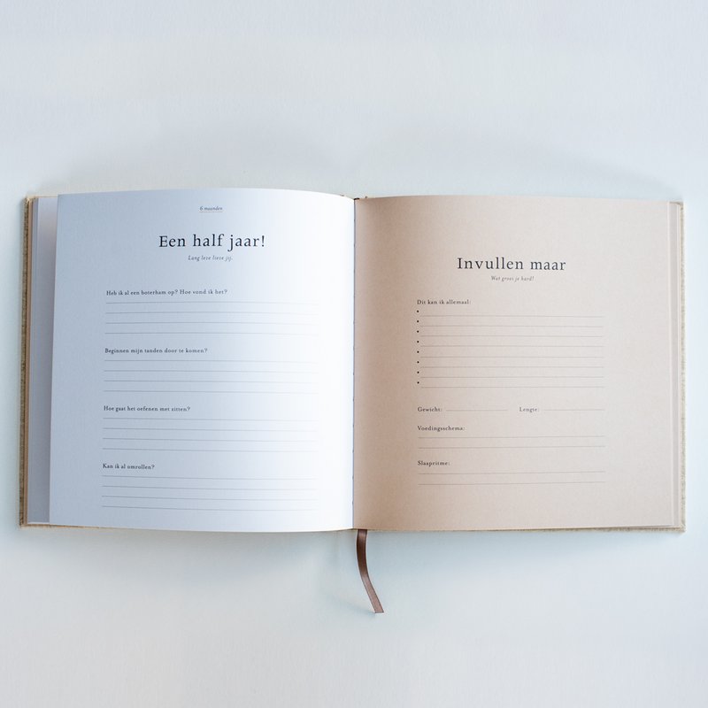 First year fill-in book