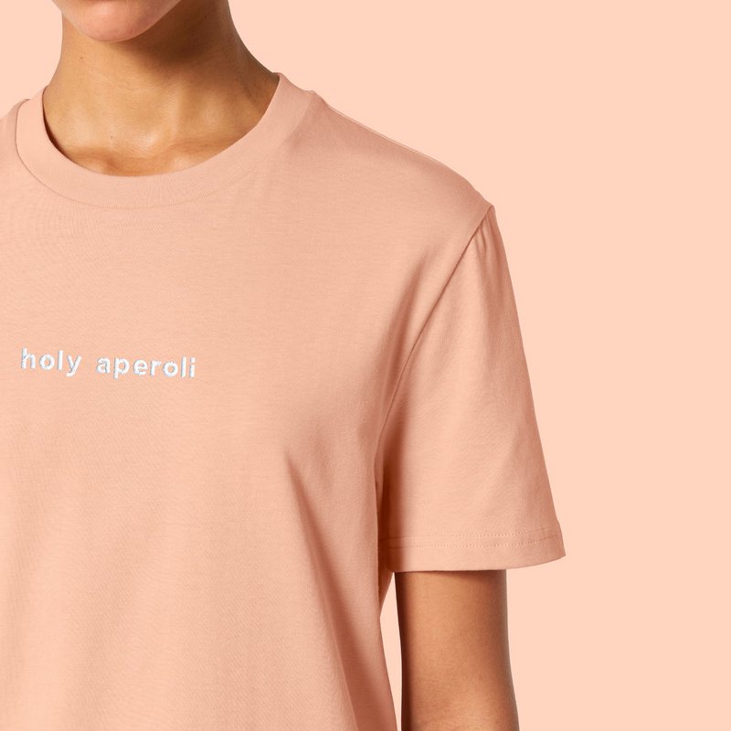 HOLY APEROLI unisex T-shirt lavet af økologisk bomuld