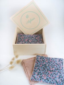 Box washable make-up removing wipes - Weekly package of 7 wipes