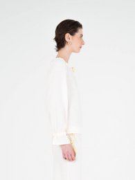 Arctic Cream Pyjamasskjorte