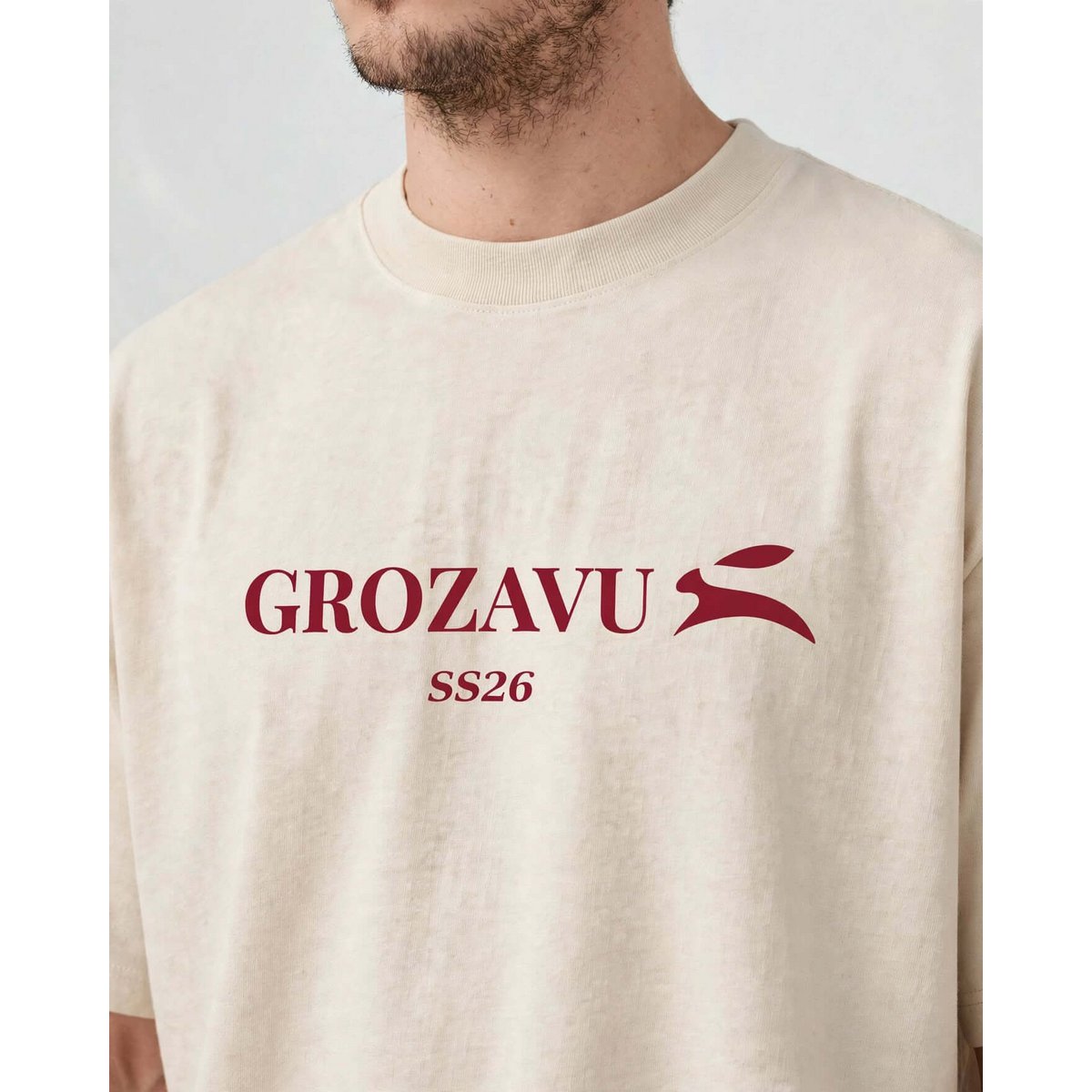 Übergroßes, schweres T-Shirt – 237 g/m²