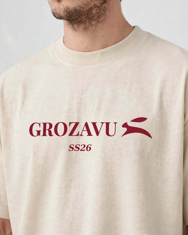 Übergroßes, schweres T-Shirt – 237 g/m²